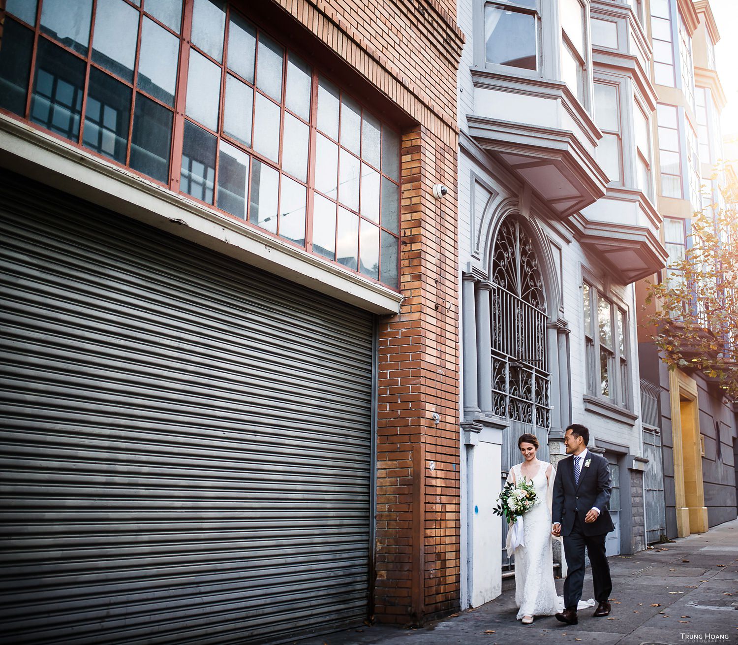 San Francisco Mission Bowling Club Wedding Couples Photos