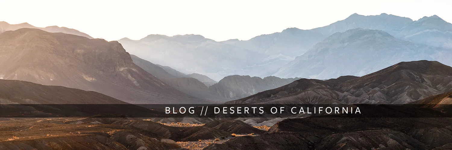 Personal Travel - Deserts of Southern California