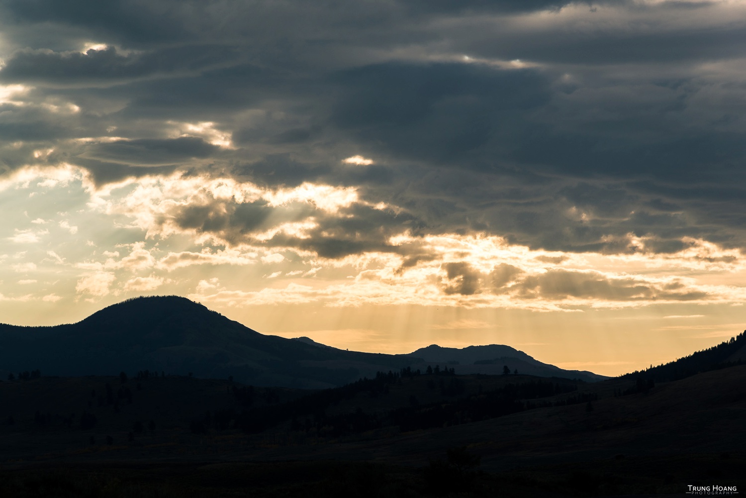 Break in the Clouds over the Valley