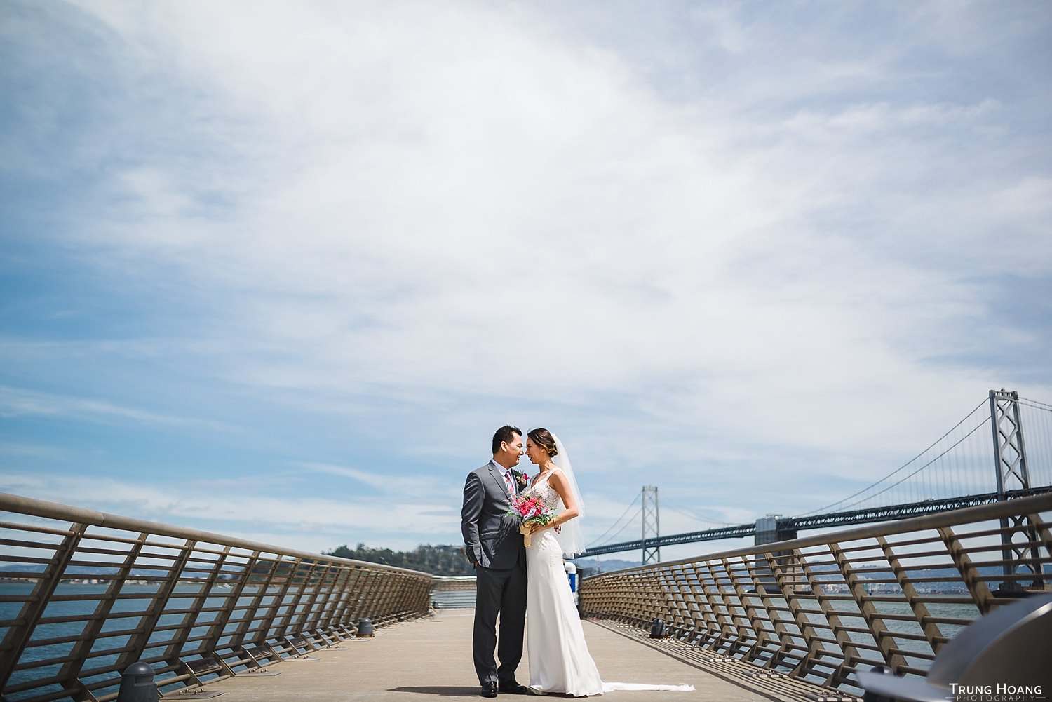 Pier 14 San Francisco Wedding Photo