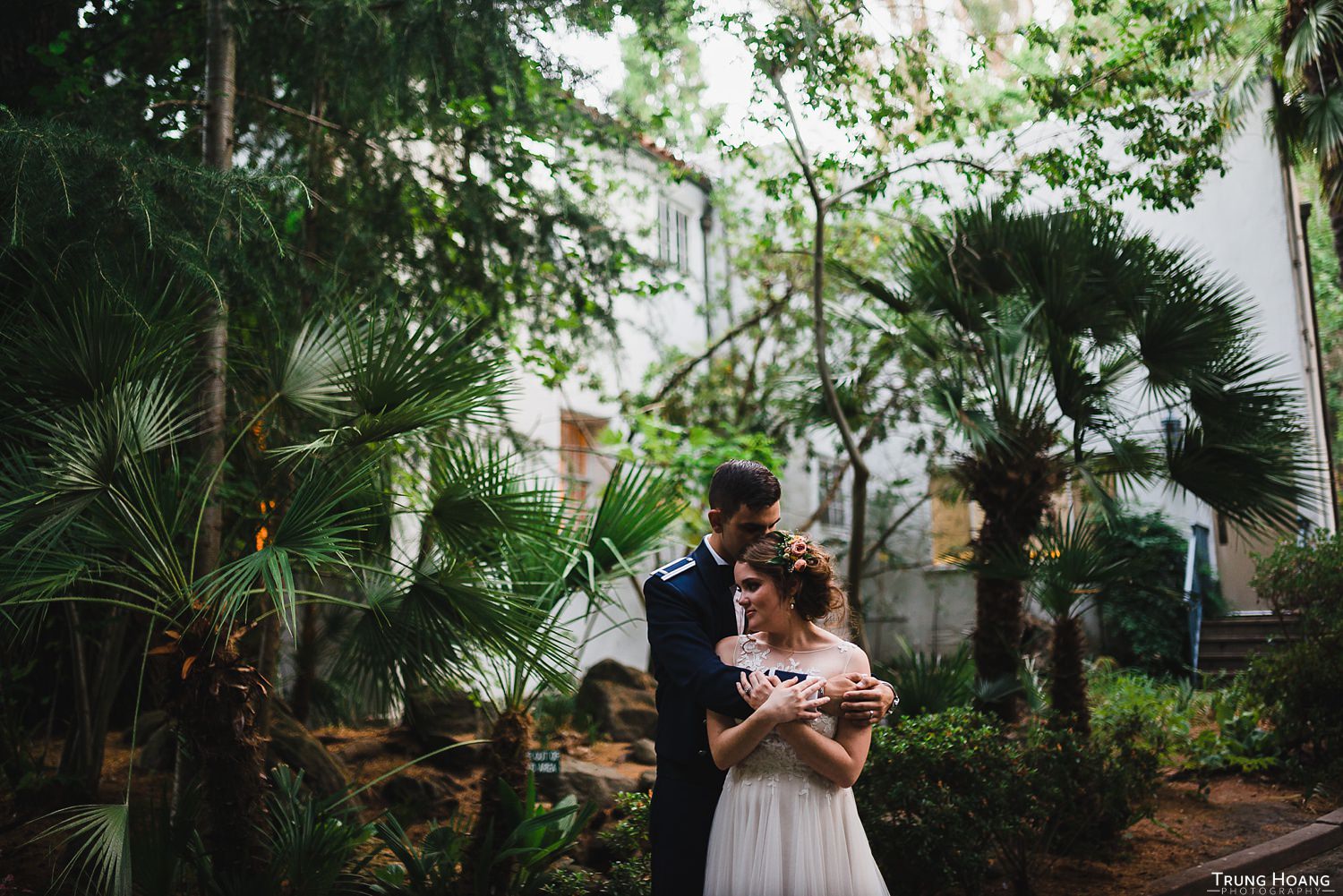 Tropical wedding photography