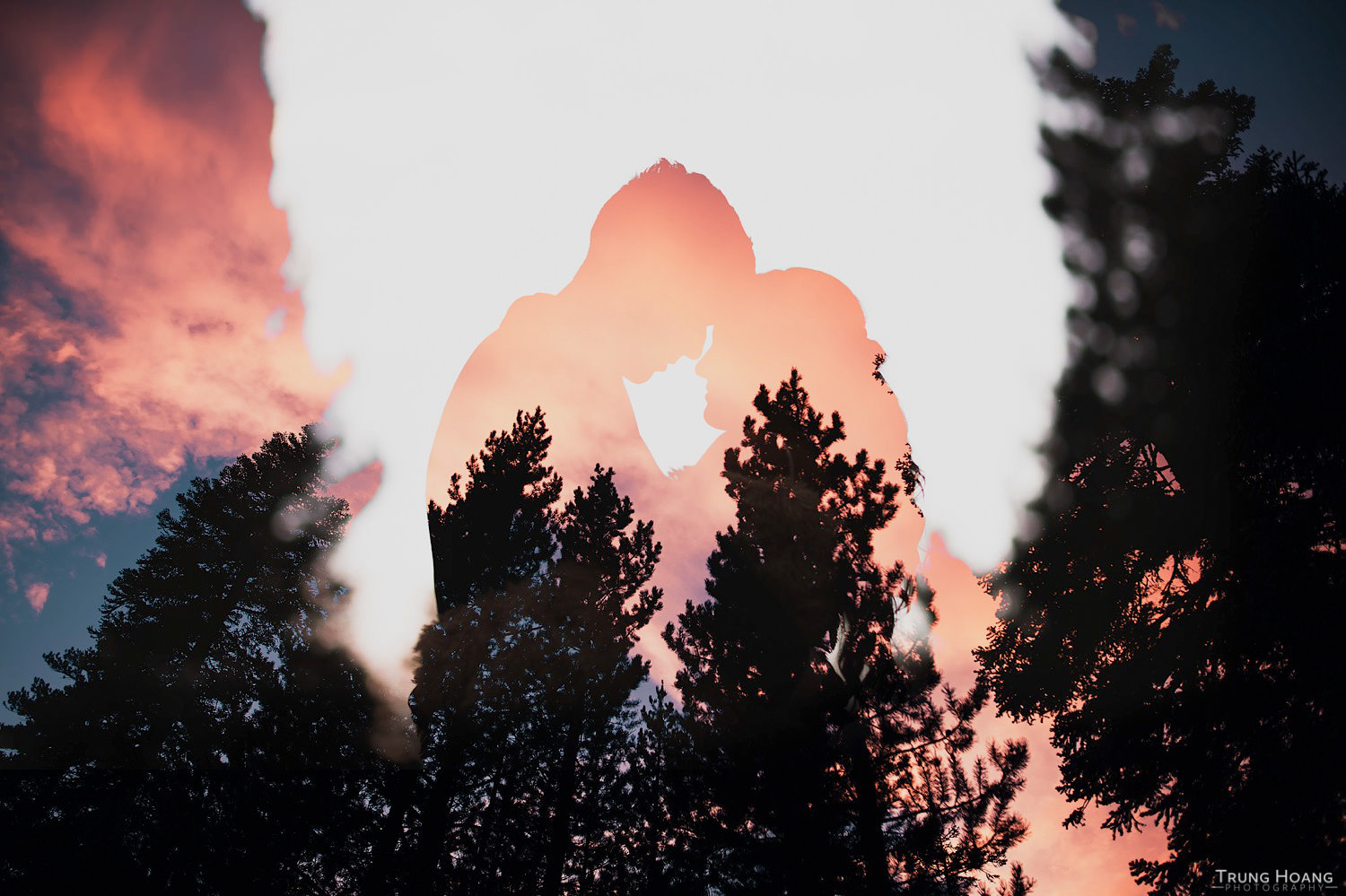 Sunset Double Exposure Photography