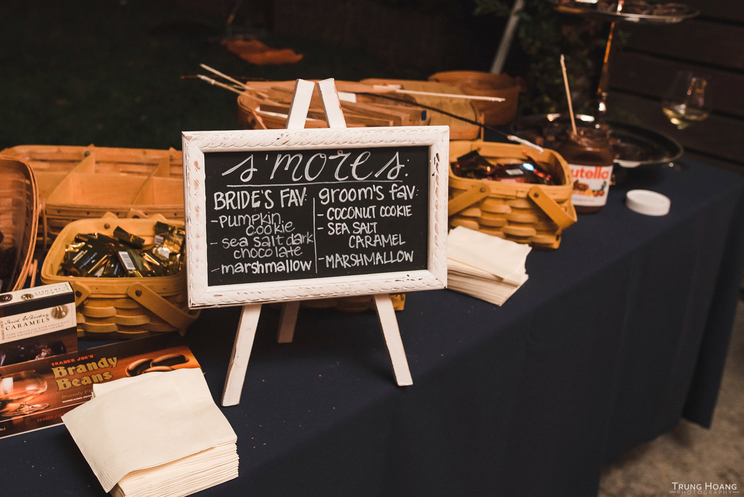 Wedding S'Mores Ideas