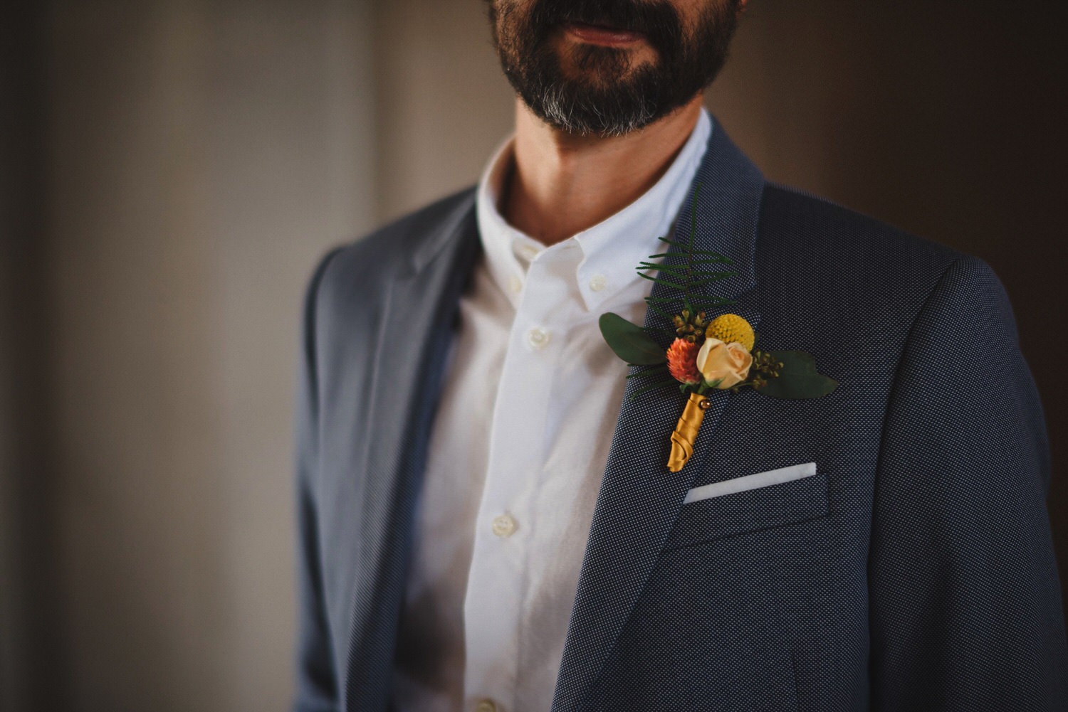 Groom City Hall Wedding Attire