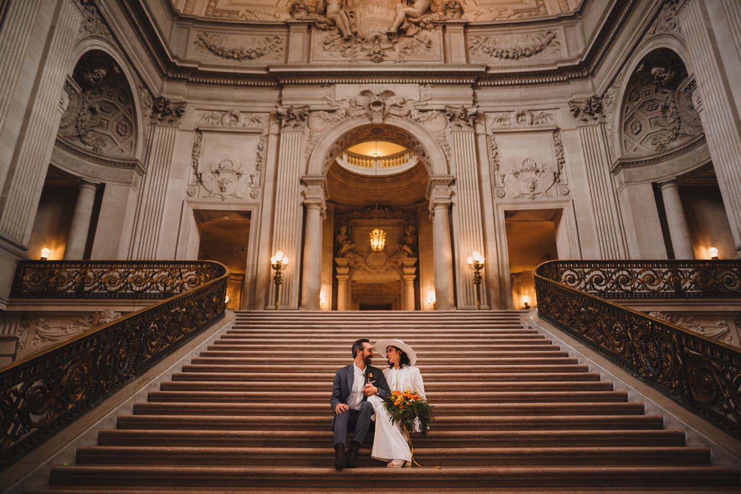 Great San Francisco City Hall Wedding Photographer