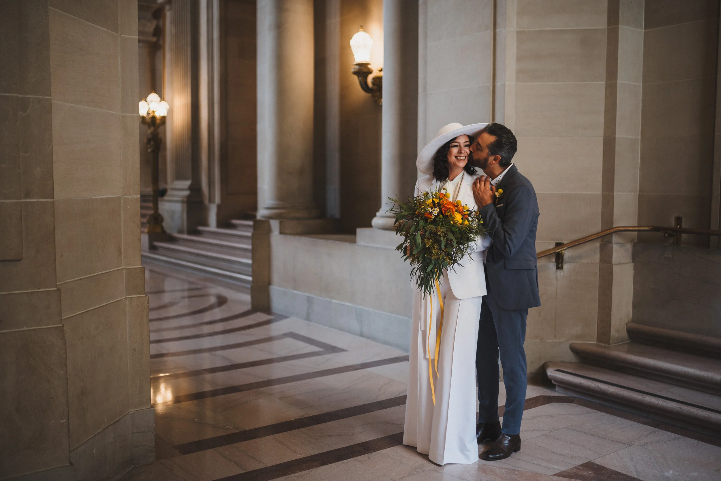 SF City Hall + Dogpatch Wineworks Wedding // Catherine + Max // San Francisco Wedding Photographer