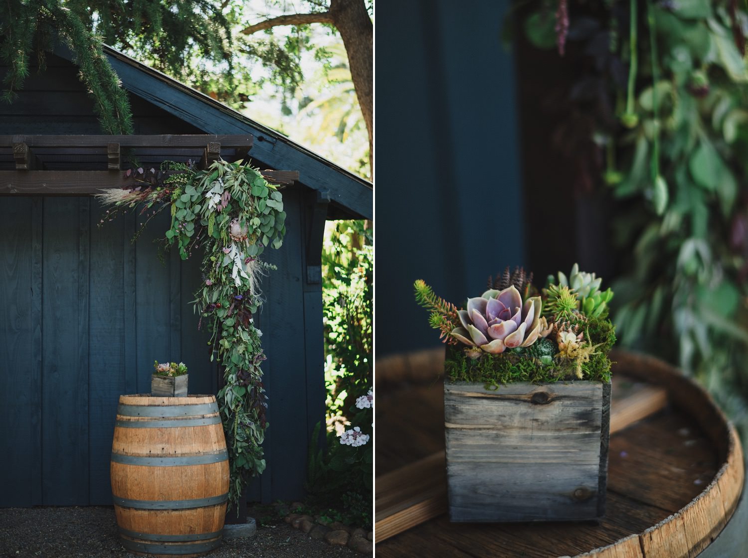 Succulent Wedding Florals