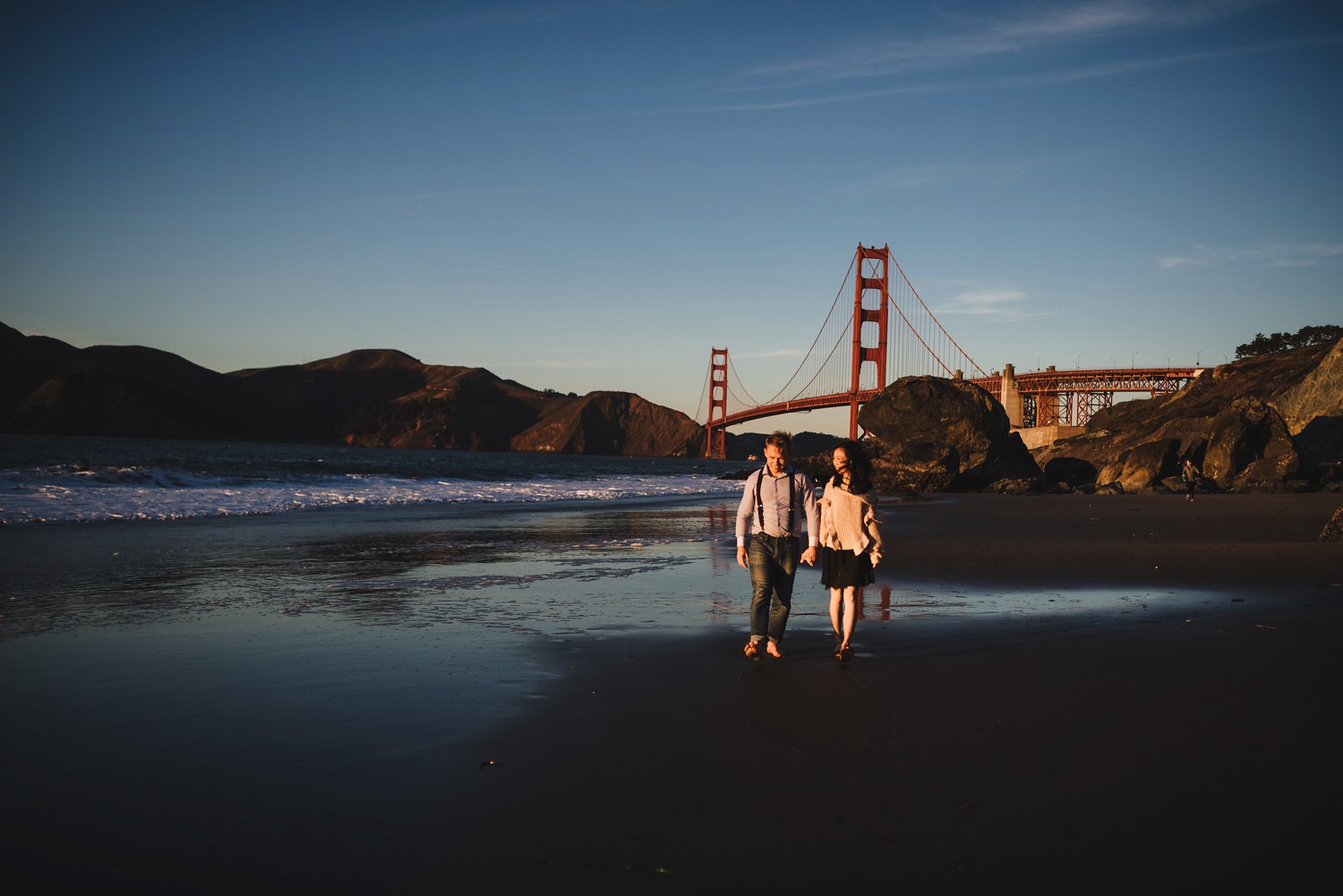 Golden Gate Bridge Beach Pictures