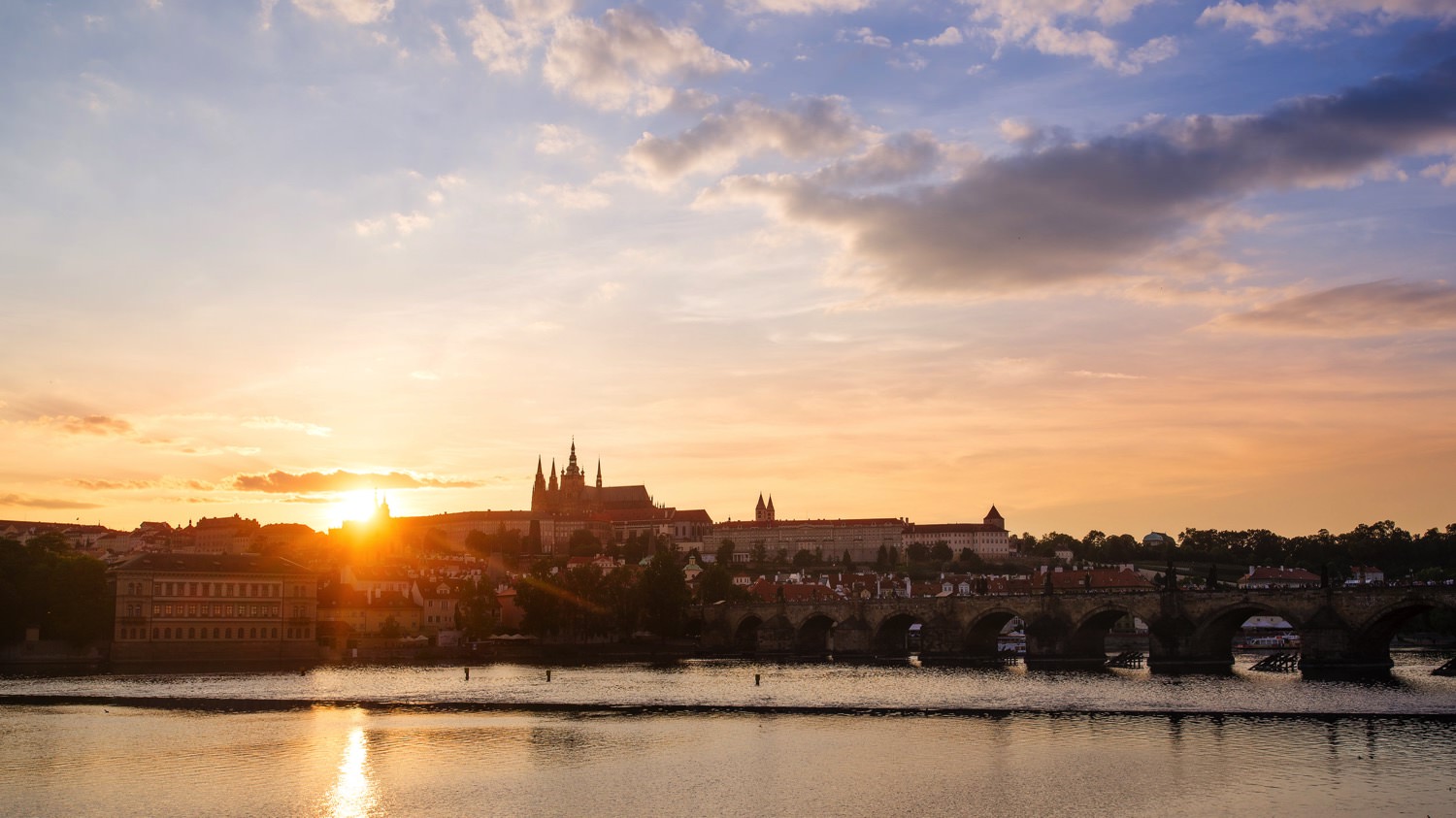 Prague Sunset // Prague Travel Photography