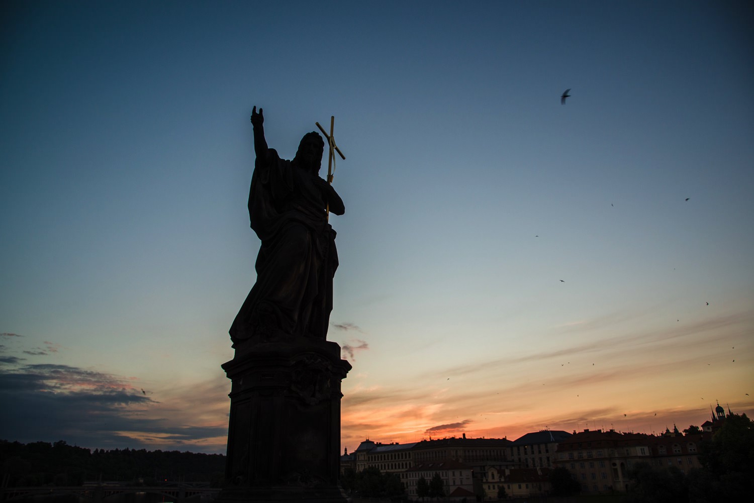 Charles Bridge Statues // Prague Travel Photography