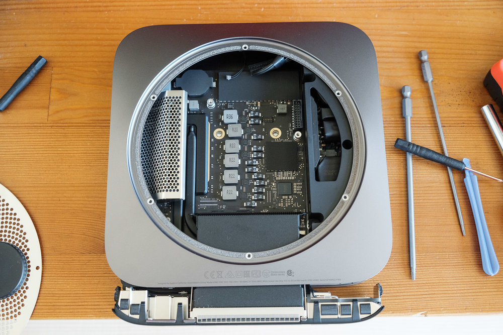 Disassembling a 2018 Mac Mini