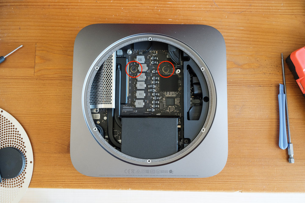 Removing the Logic Board of a 2018 Mac Mini