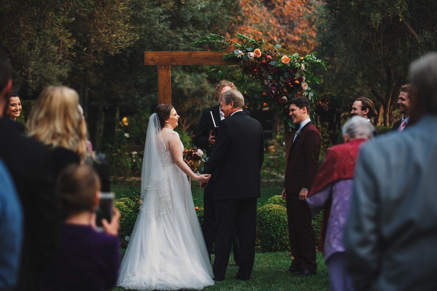 Allied Arts Guild Wedding // Clare + Trevor - Photo by Trung Hoang Photography | www.trunghoangphotography.com | San Francisco Bay Area Wedding Photographer