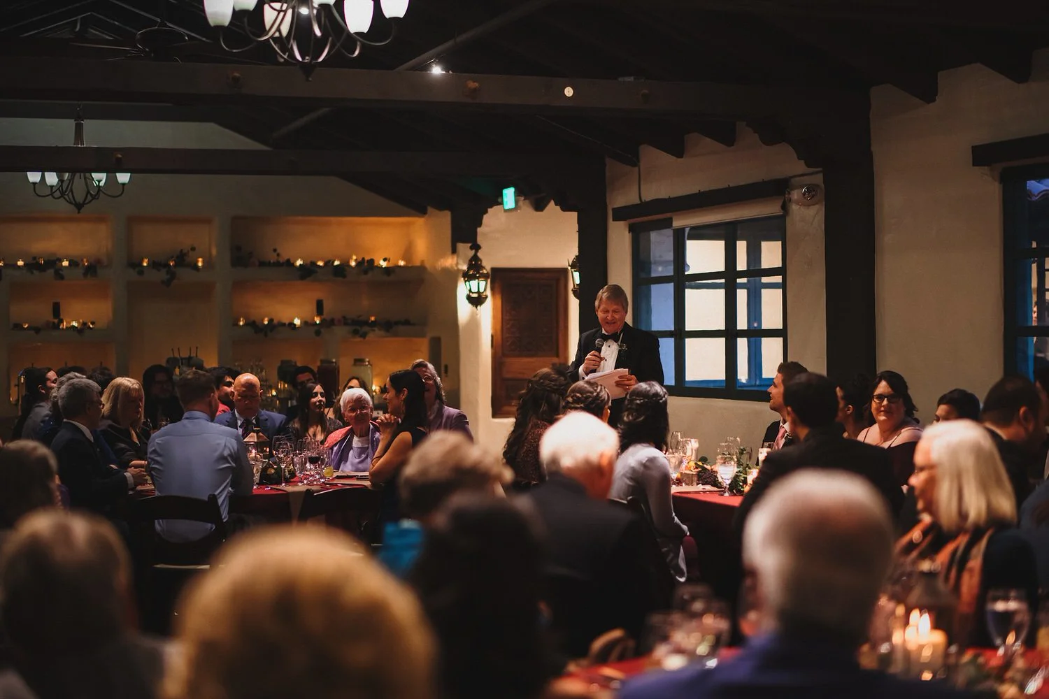 Father giving speech
Allied Arts Guild Wedding // Clare + Trevor - Photo by Trung Hoang Photography | www.trunghoangphotography.com | San Francisco Bay Area Wedding Photographer