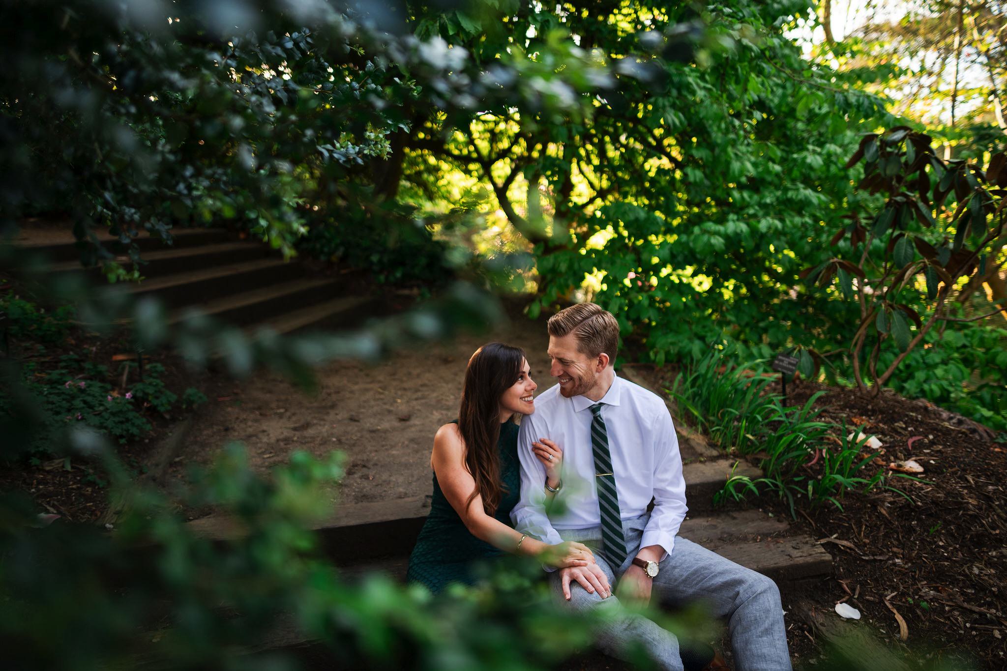SF Botanical Garden Engagement Photos // Bay Area Wedding Photographer
Photo by Trung Hoang Photography |www.trunghoangphotography.com | San Francisco Bay Area Wedding Photographer