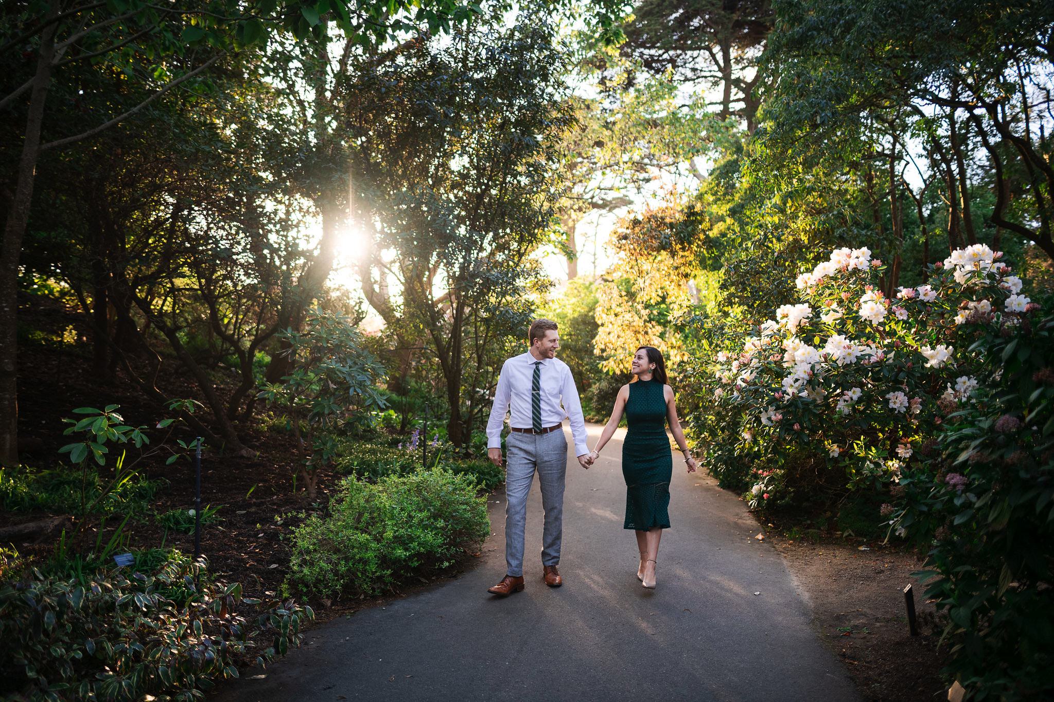 SF Botanical Garden Engagement Photos // Bay Area Wedding Photographer
Photo by Trung Hoang Photography |www.trunghoangphotography.com | San Francisco Bay Area Wedding Photographer