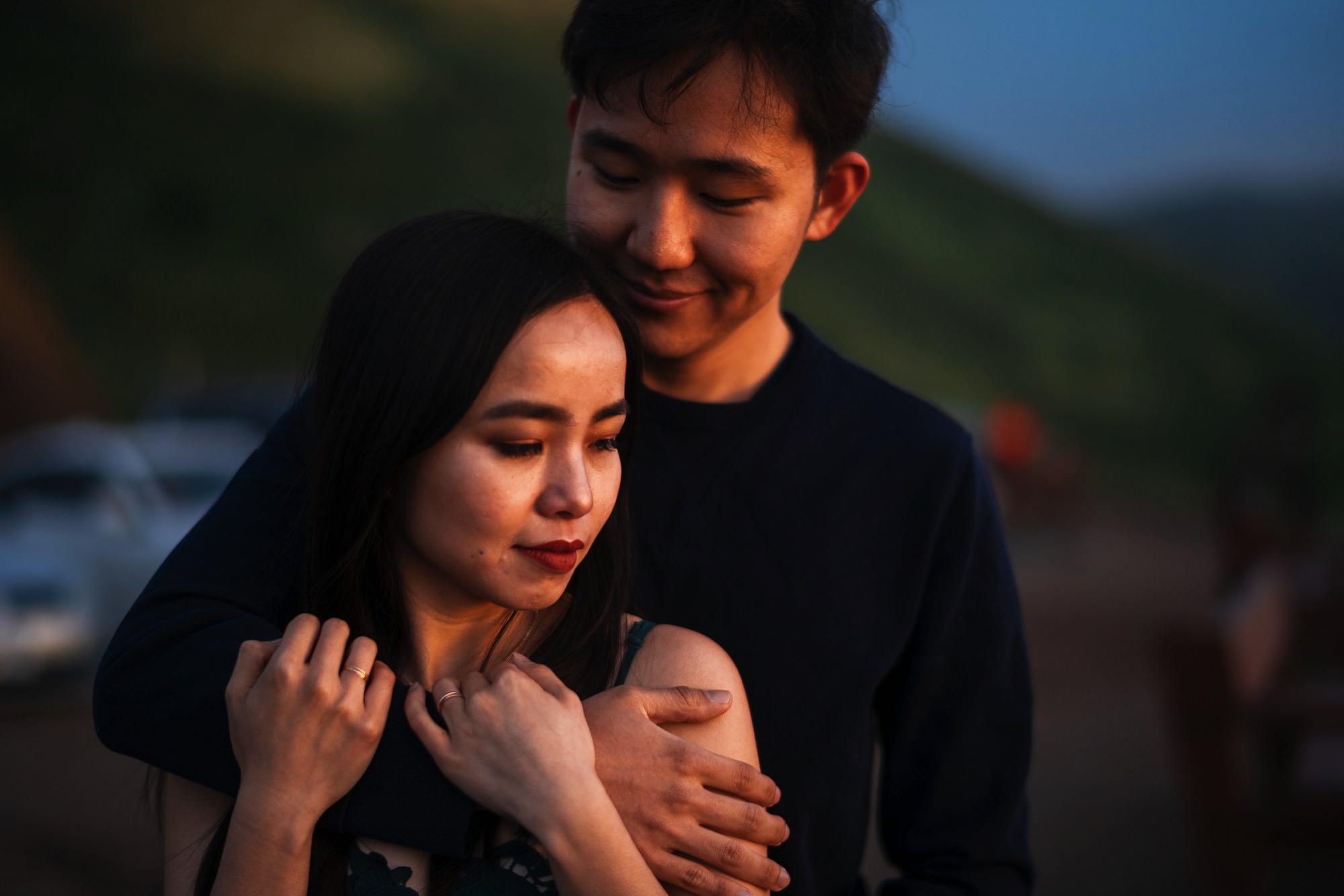  Marin Headlands Engagement Session // Alan + Thu - Photo by Trung Hoang Photography | www.trunghoangphotography.com | San Francisco Bay Area Wedding Photographer 