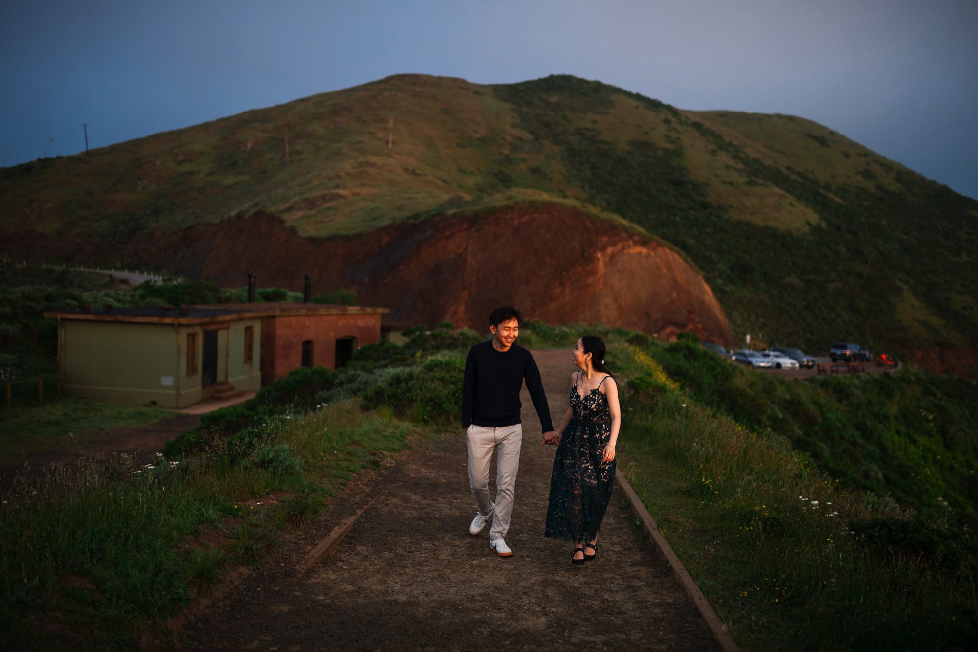 Marin Headlands Engagement Session // Alan + Thu - Photo by Trung Hoang Photography | www.trunghoangphotography.com | San Francisco Bay Area Wedding Photographer