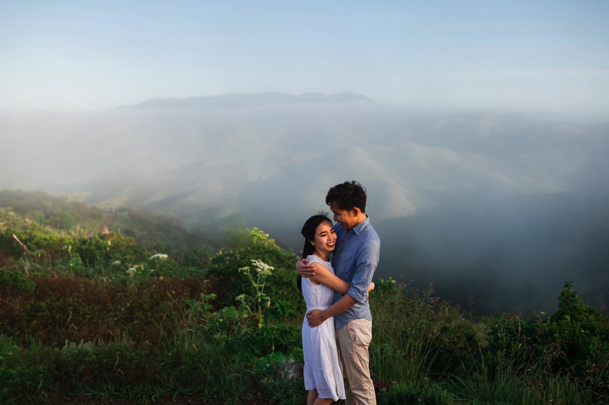  Marin Headlands Engagement Session // Alan + Thu - Photo by Trung Hoang Photography | www.trunghoangphotography.com | San Francisco Bay Area Wedding Photographer 