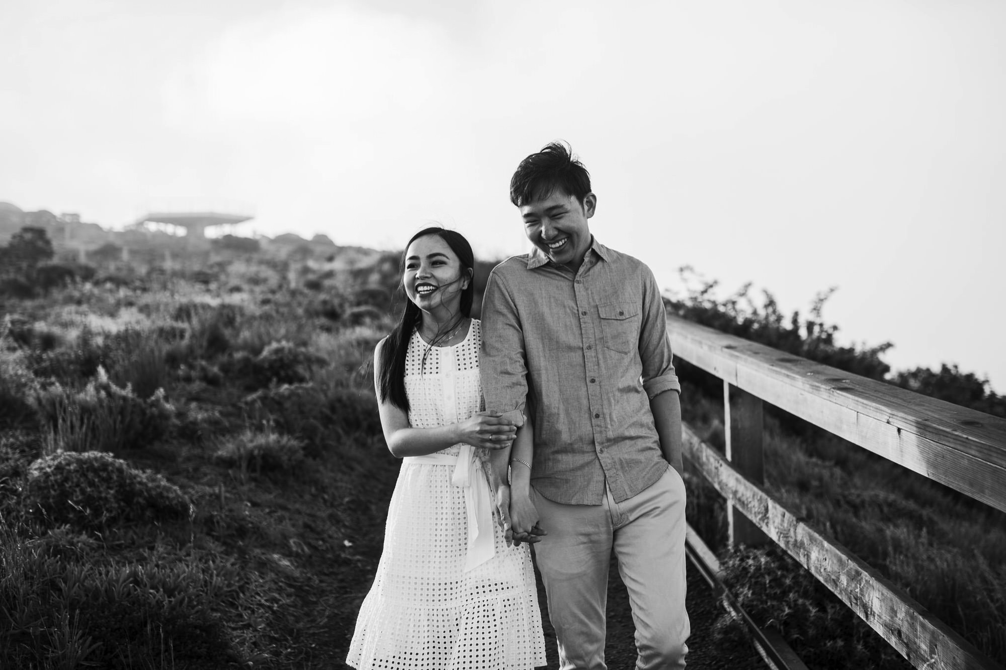  Marin Headlands Engagement Session // Alan + Thu - Photo by Trung Hoang Photography | www.trunghoangphotography.com | San Francisco Bay Area Wedding Photographer 