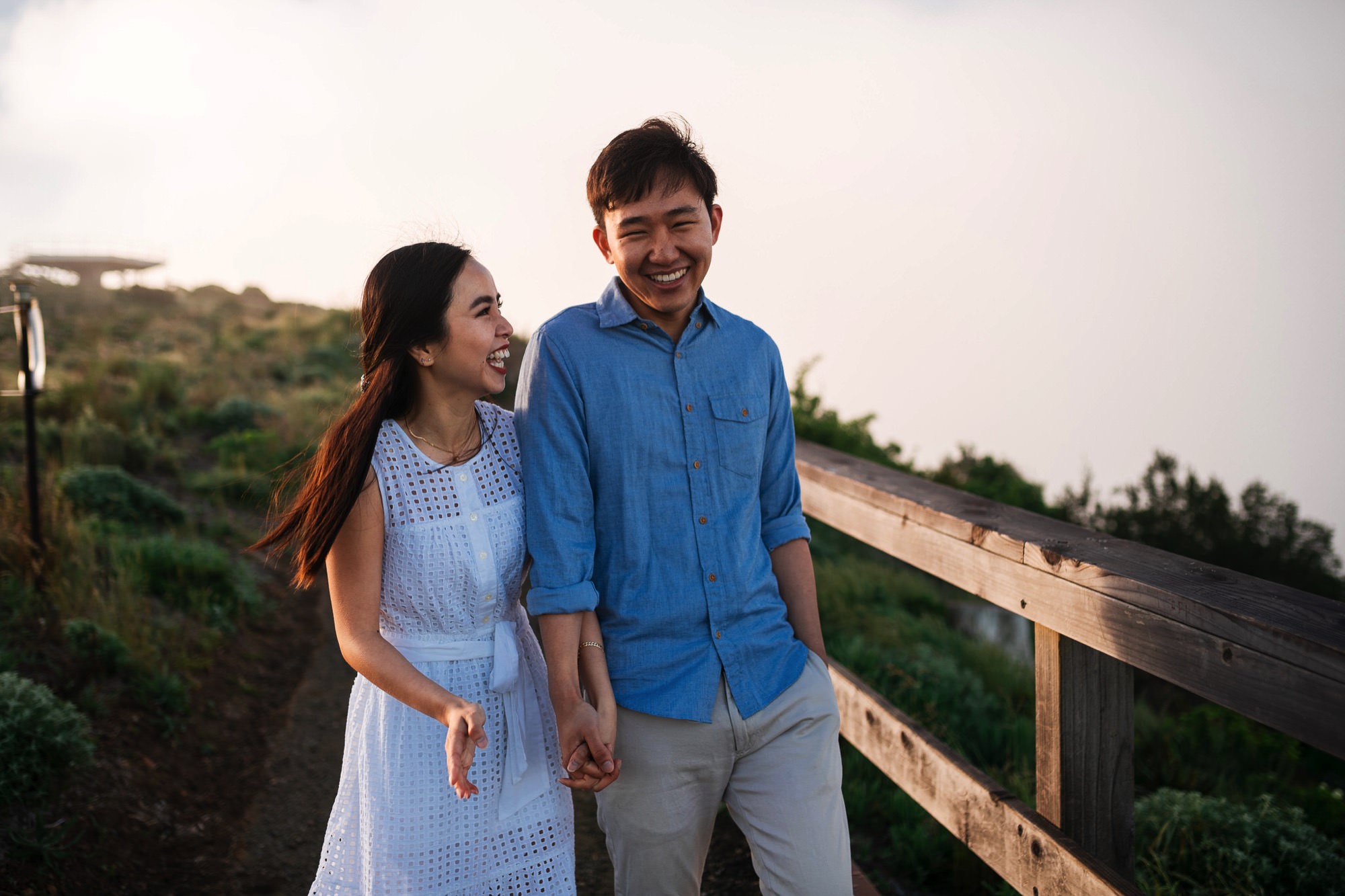Marin Headlands Engagement Session // Alan + Thu - Photo by Trung Hoang Photography | www.trunghoangphotography.com | San Francisco Bay Area Wedding Photographer