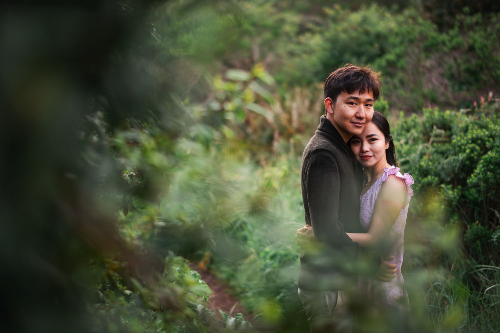 Marin Headlands Engagement Session // Alan + Thu - Photo by Trung Hoang Photography | www.trunghoangphotography.com | San Francisco Bay Area Wedding Photographer