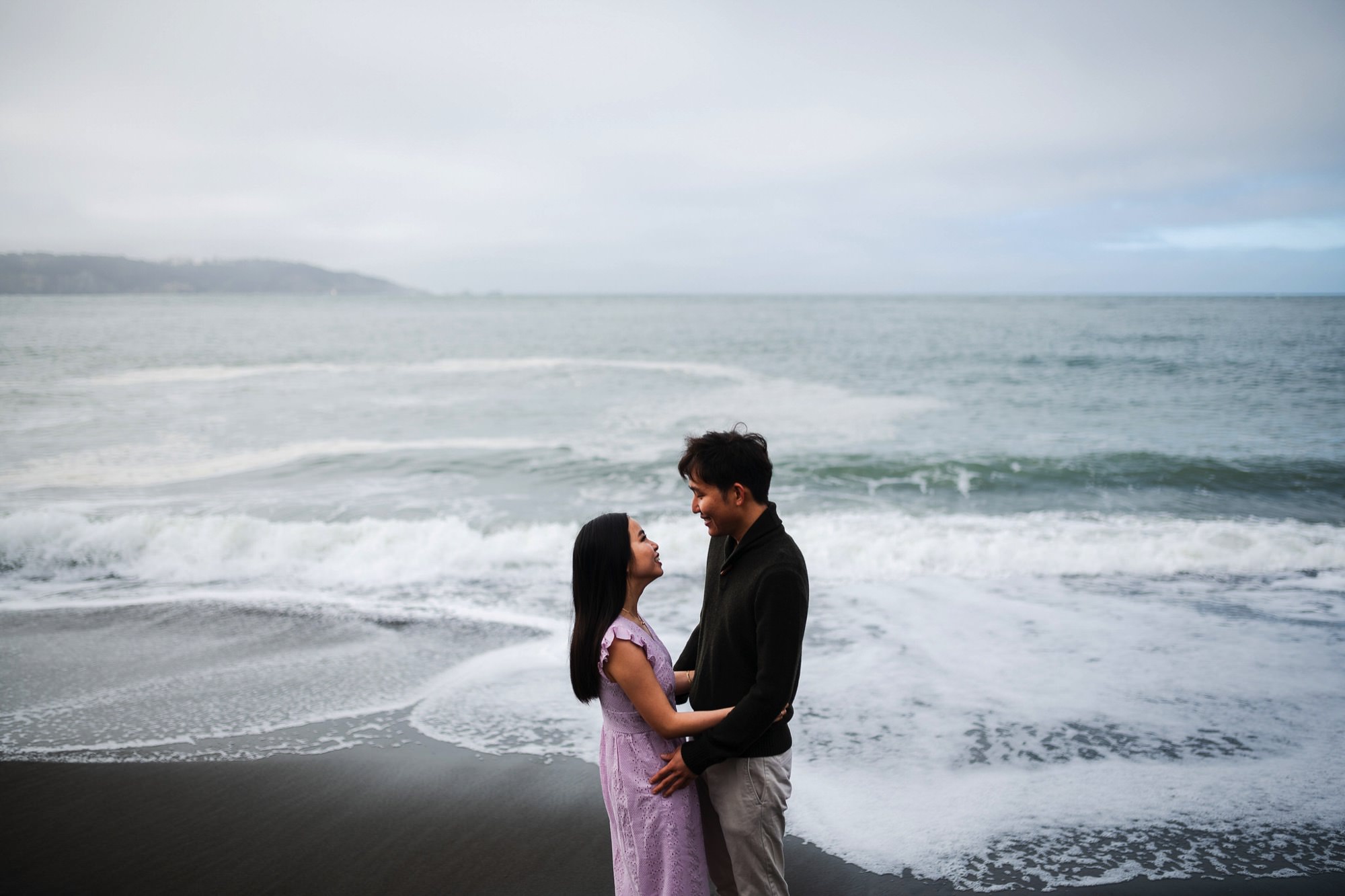 Marin Headlands Engagement Session // Alan + Thu - Photo by Trung Hoang Photography | www.trunghoangphotography.com | San Francisco Bay Area Wedding Photographer