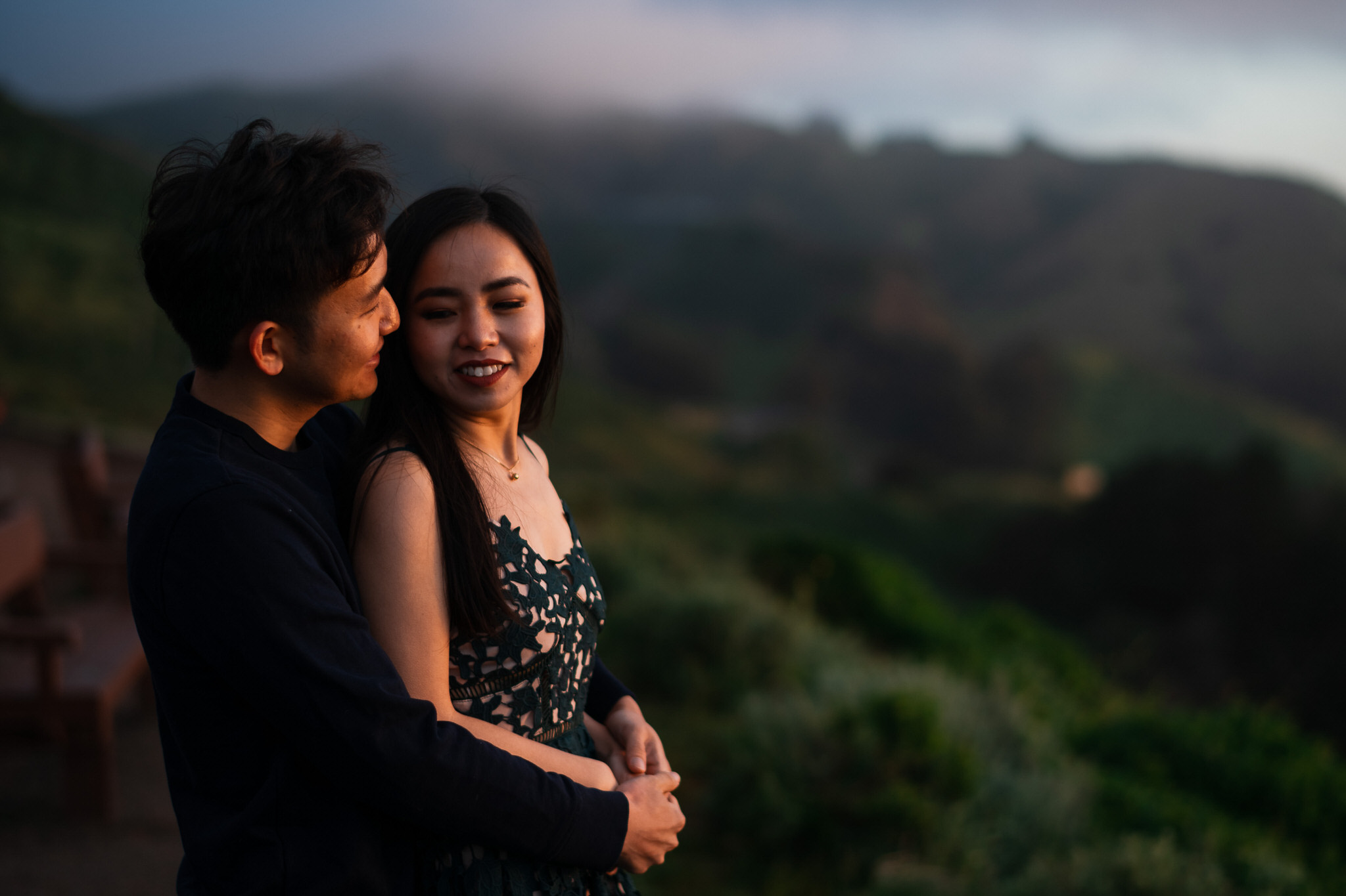 Marin Headlands Engagement Session // Alan + Thu