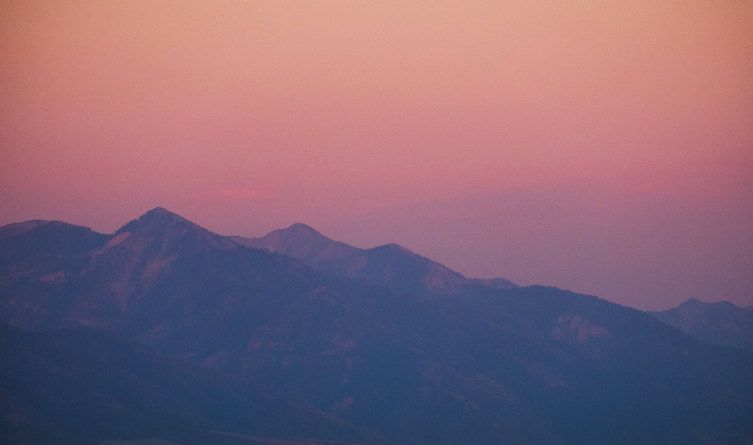 Teton Pass Sunset