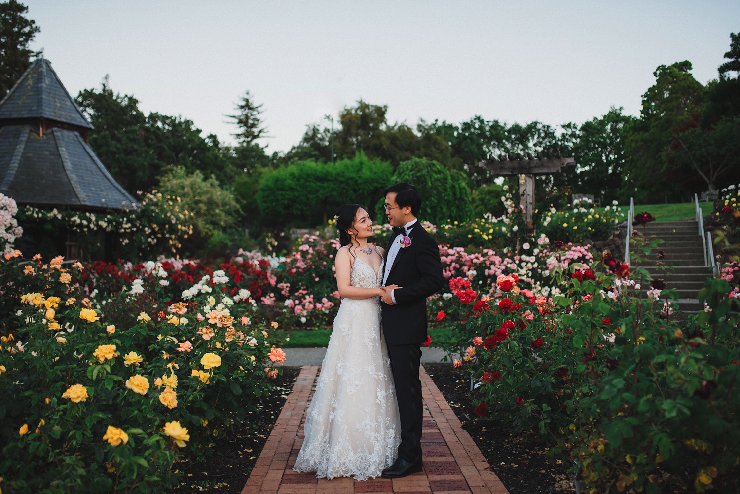 Garden at Heather Farms Wedding