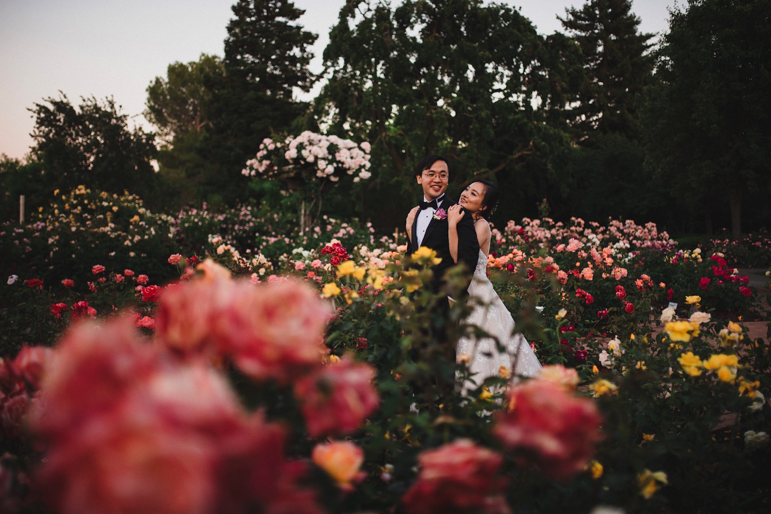 Garden at Heather Farms Wedding