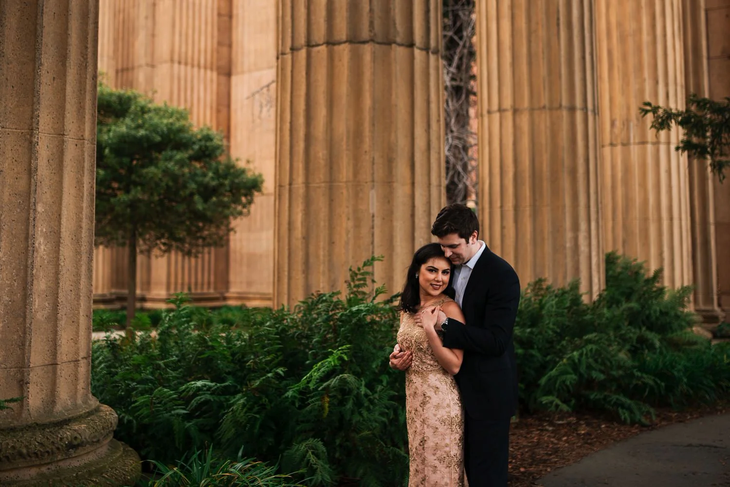 Palace of Fine Arts Engagement Session