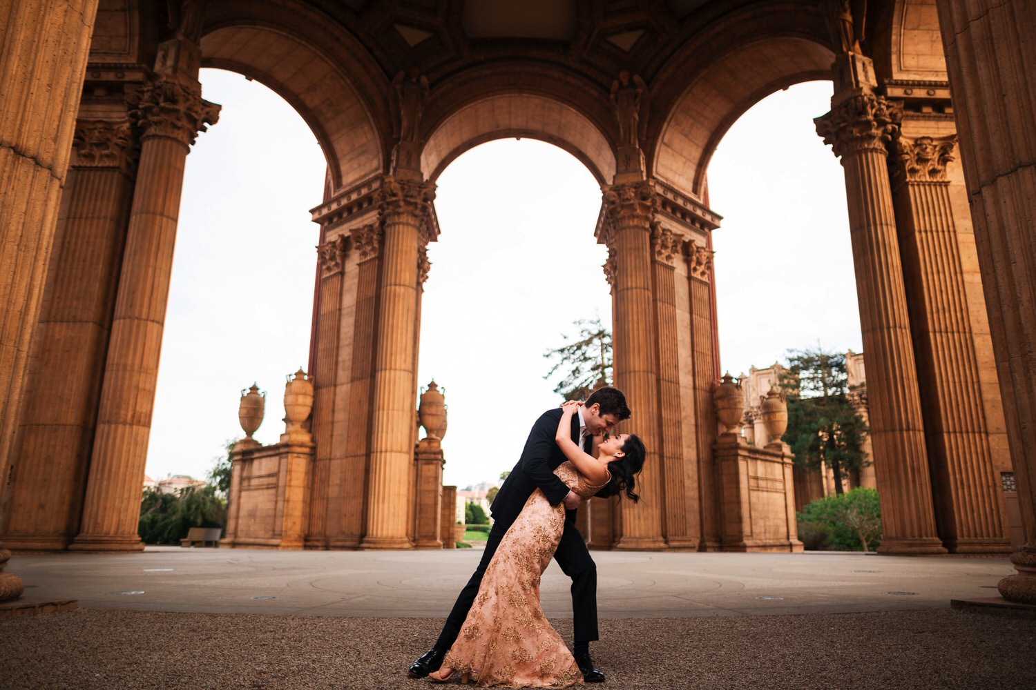 Palace of Fine Arts Engagement Session