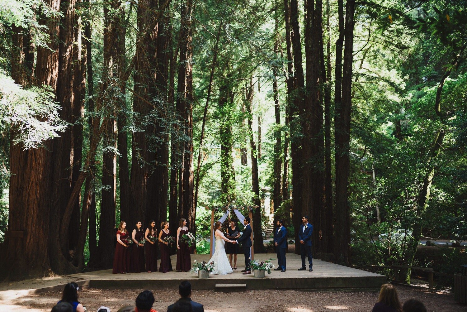 Old Mill Park Wedding // Marin Outdoor Wedding Venues