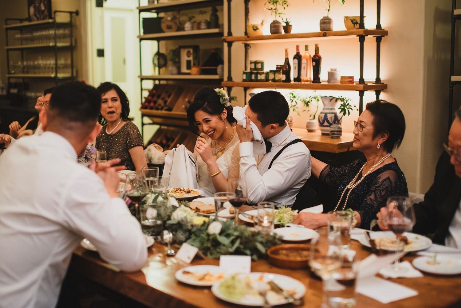 Wedding reception at The Commissary