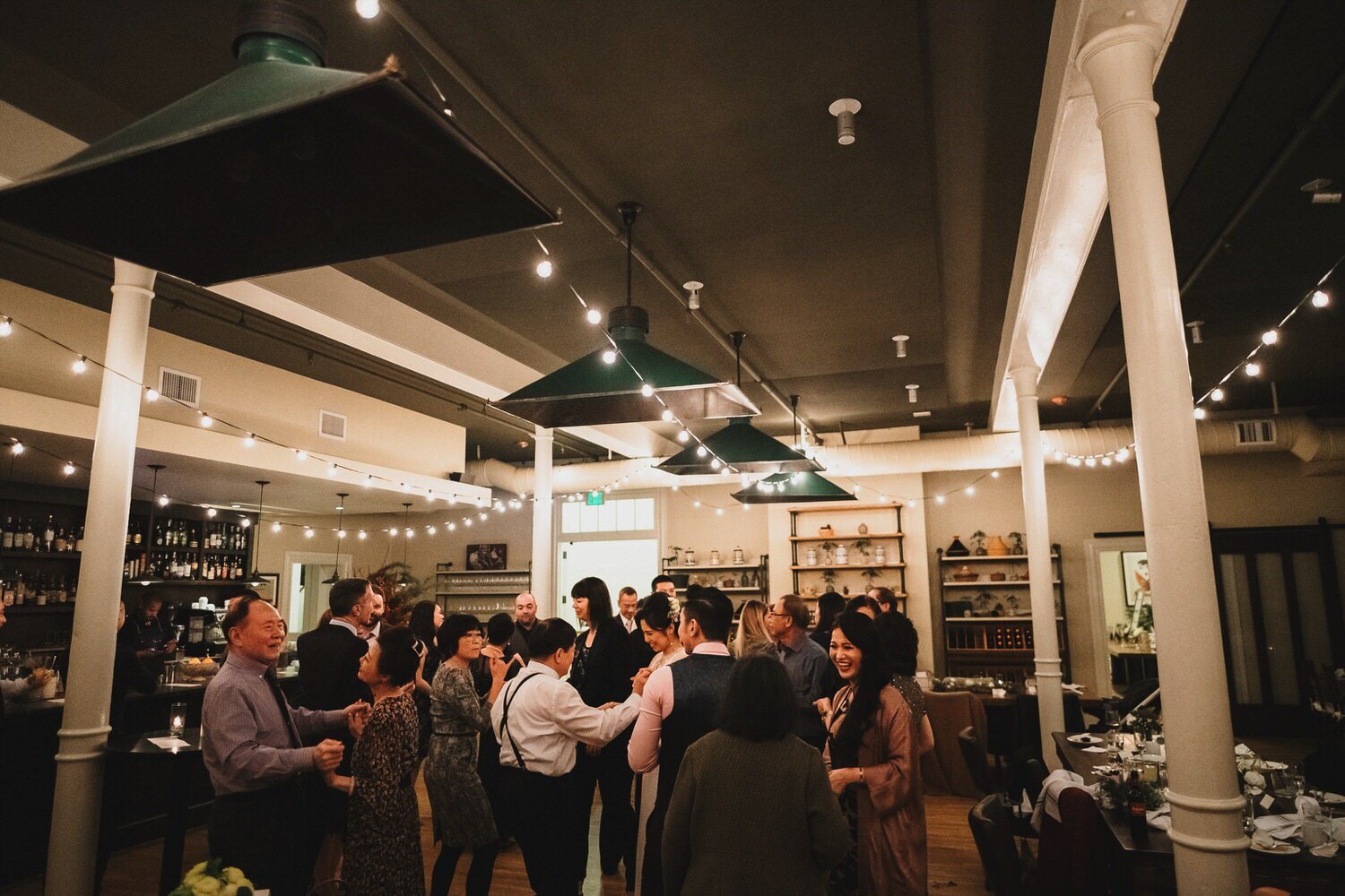 Wedding reception at The Commissary