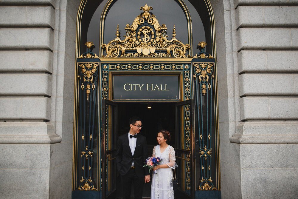 San Francisco City Hall Wedding