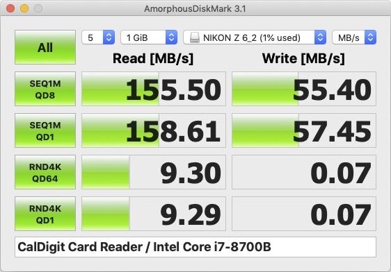 Lexar SD - Test 1