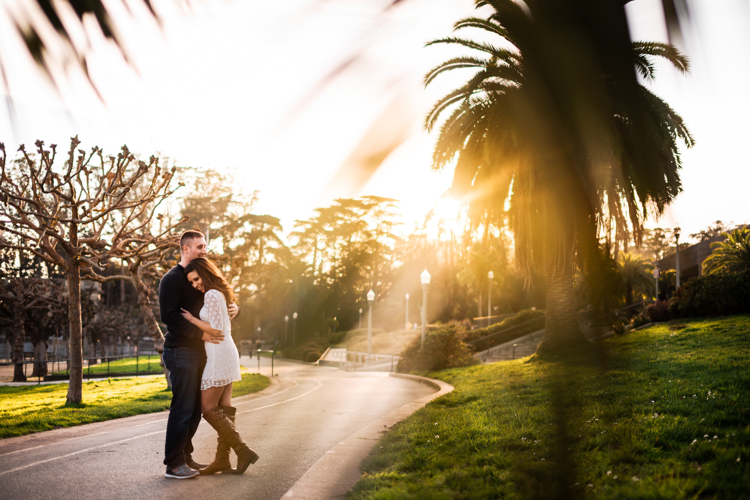Golden Gate Park Couples Photos