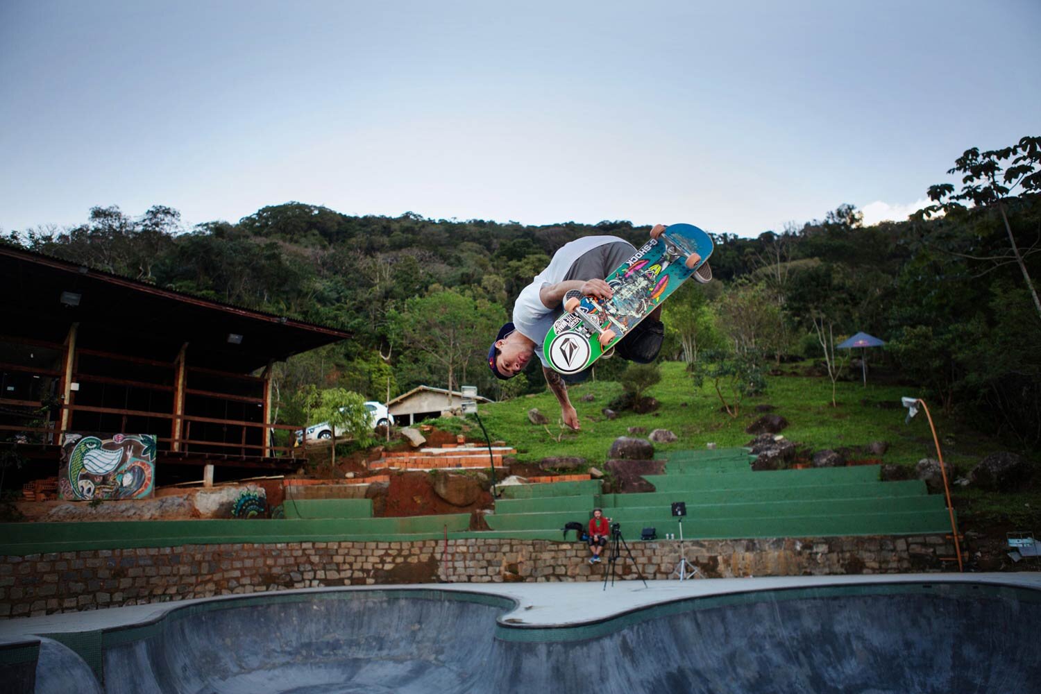 Pedro Barros and the RTMF in Florianopolis, for the Red Bulletin