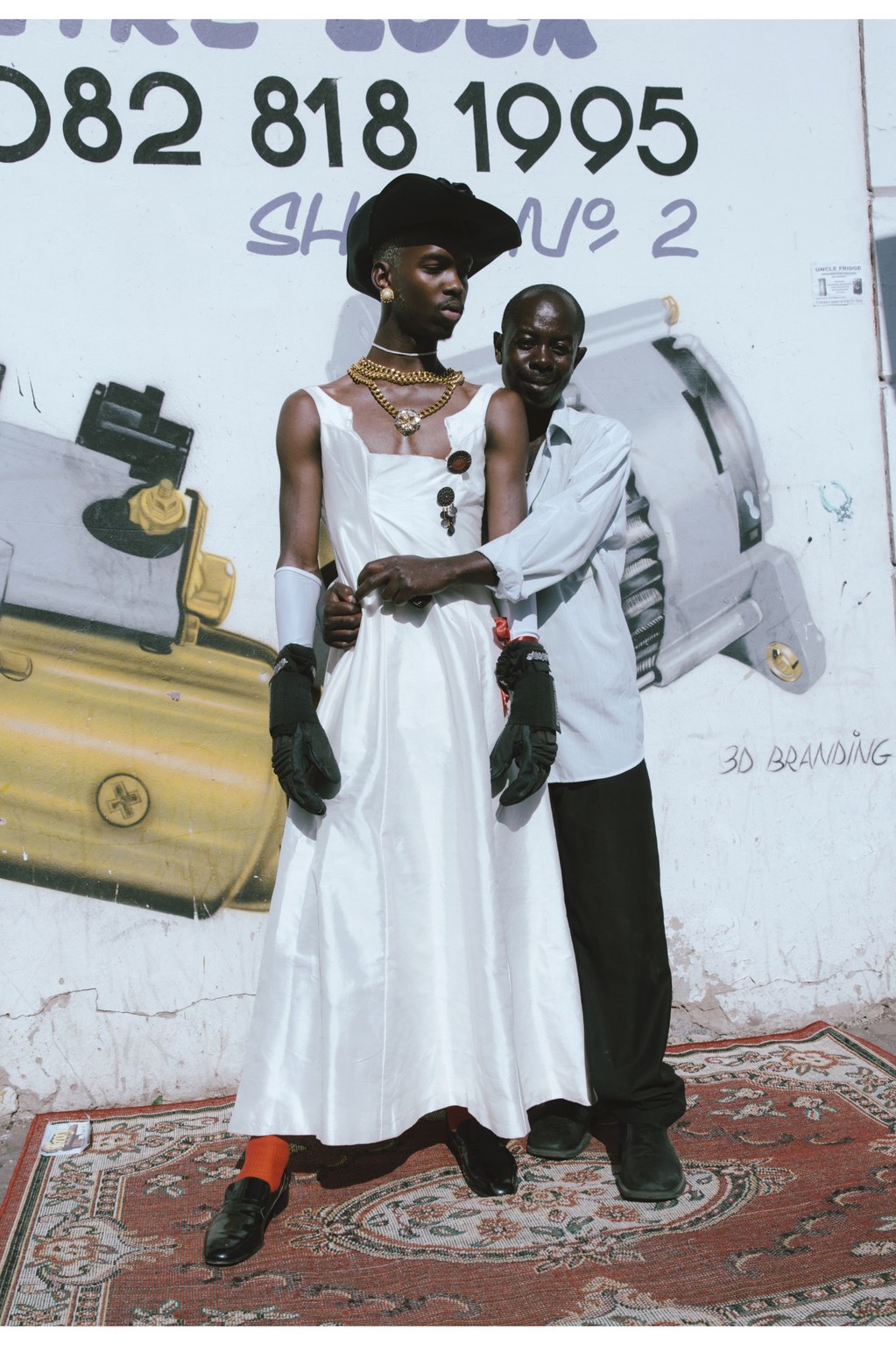 Photography: Kristin Lee-Moolman Lebohang Otukile (left), Johannesburg, “2026.”