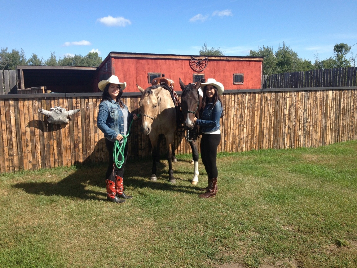 Cowgirls on a Ranch