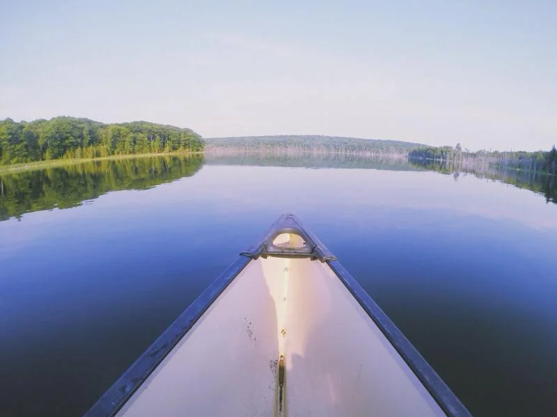Canoeing at Awenda Provincial Park