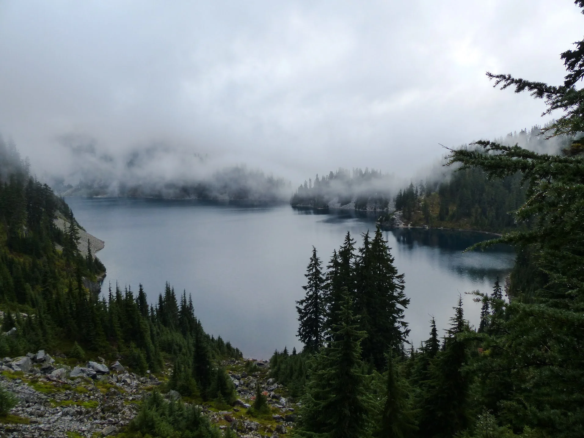 Snow Lake in Mount Rainer National Park