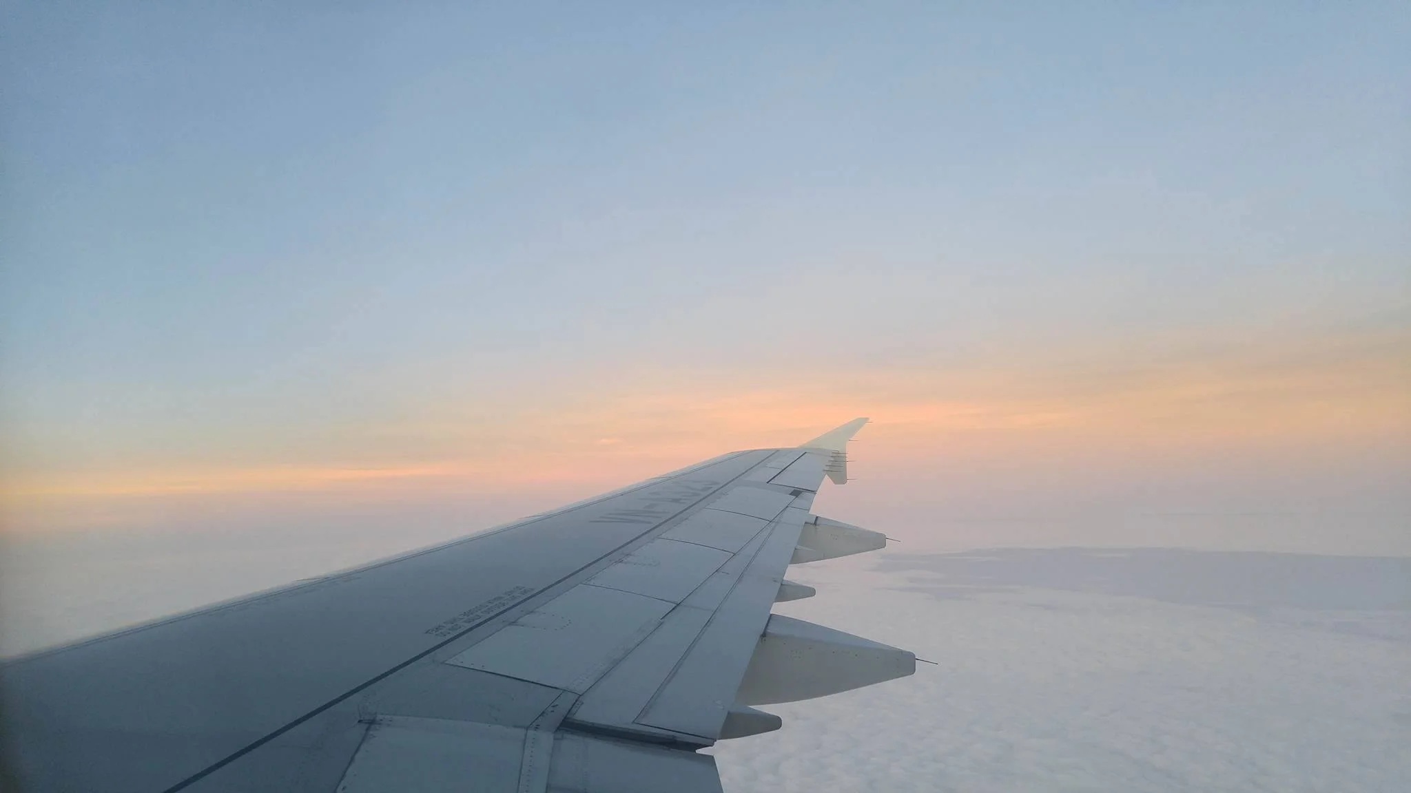 Flying from Hanoi to Da Nang