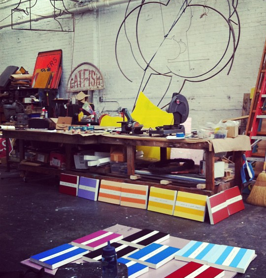 Studio in Memphis - 2012
