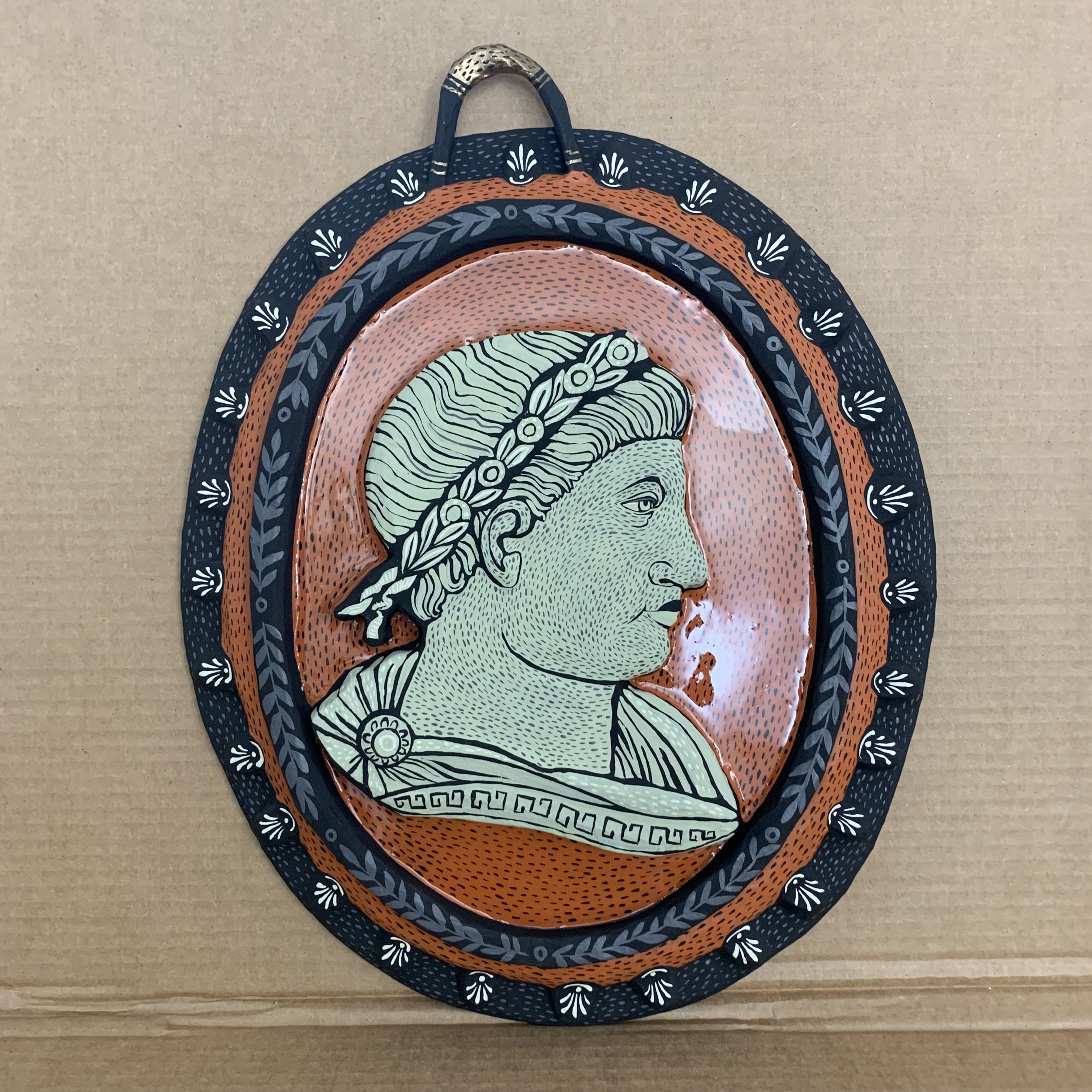 Classical Portrait Medallion