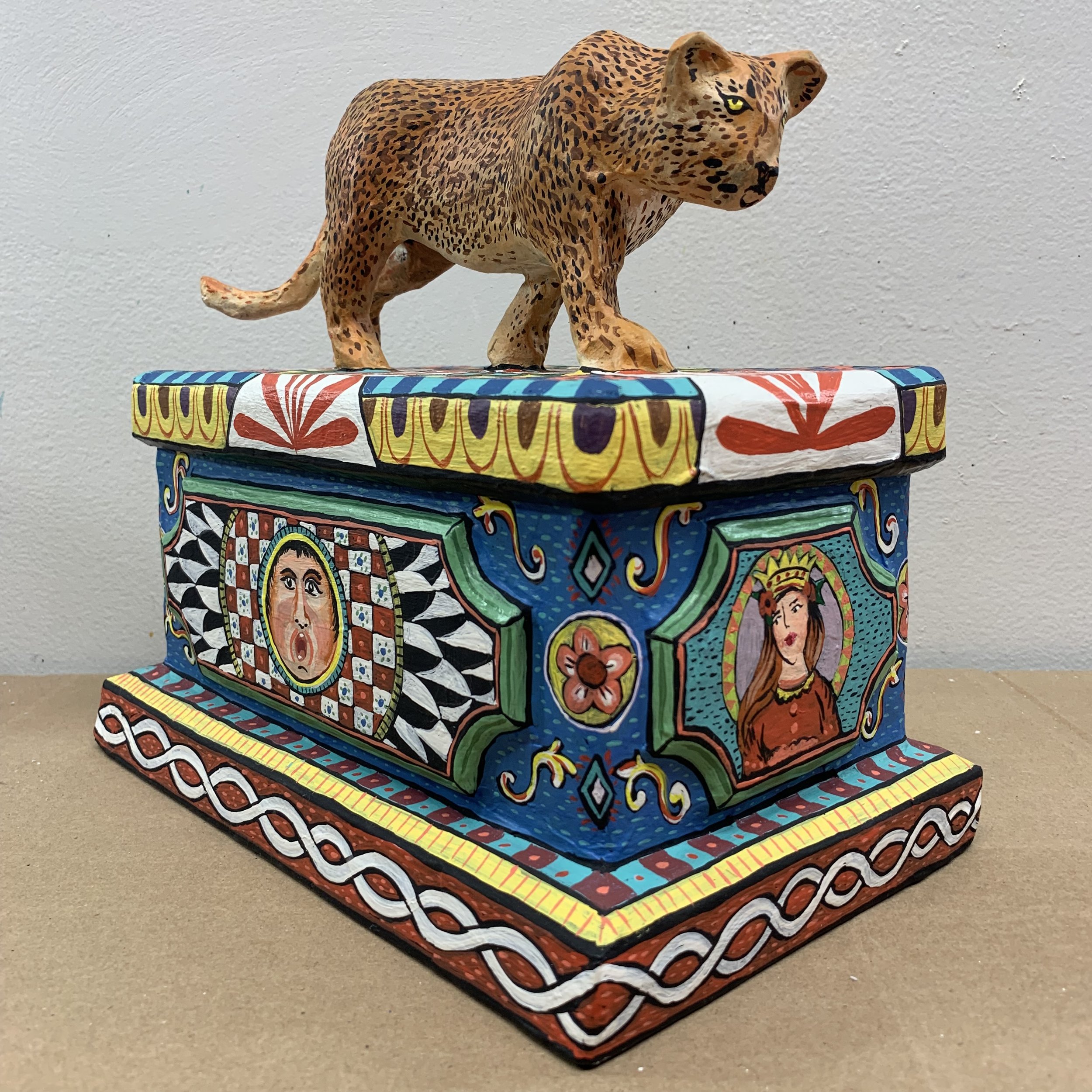 Leopard Treasure Box