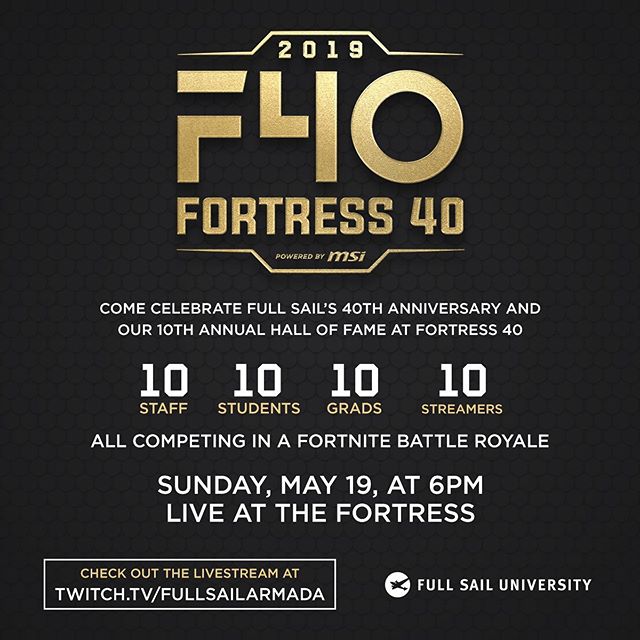 6pm et twitch.tv/matthewkheafy | I&rsquo;ll be competing in the @fullsail @fullsailarmada @fortnite tournament today! My channel will be hosting the school&rsquo;s channel. Tune in and cheer me on. 🤘