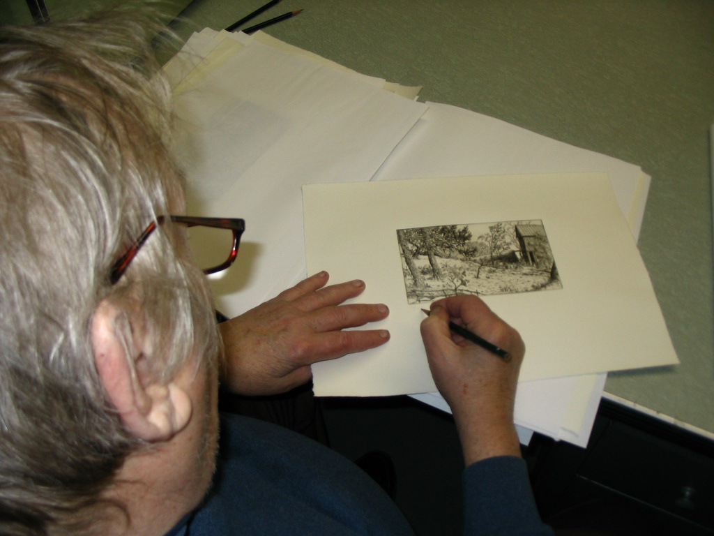 Jack signing the edition April 27, 2005. 